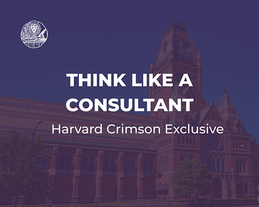 Think like a consultant webinar